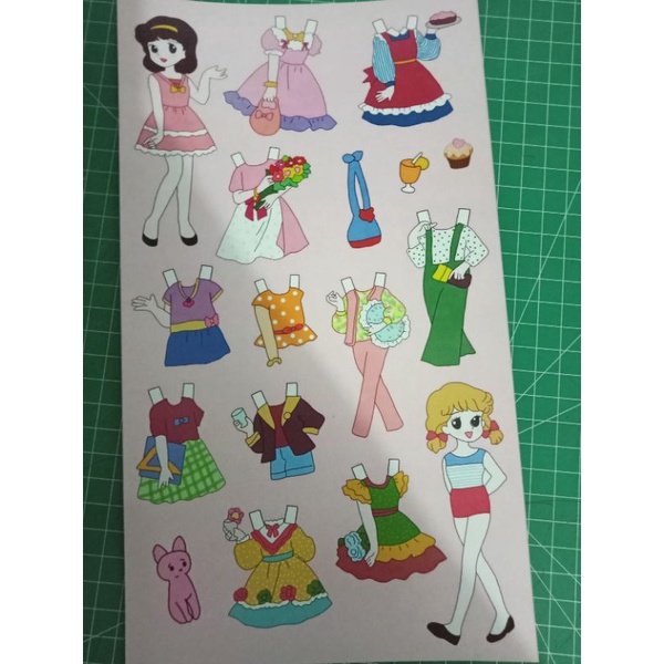 BP-BPAN JADUL / BONGKAR PASANG KERTAS / MAINAN JADUL / PAPERDOLL