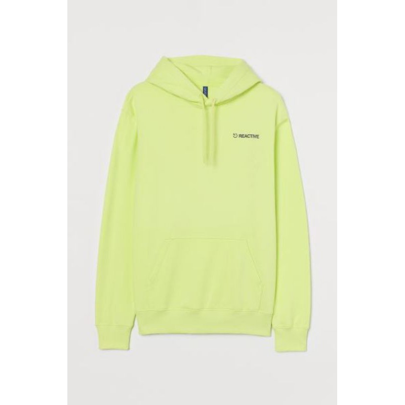 Hoodie H&M Reactive Green Hoodie Pria Sweater Pria Hoodie Wanita Sweater Wanita HnM COD
