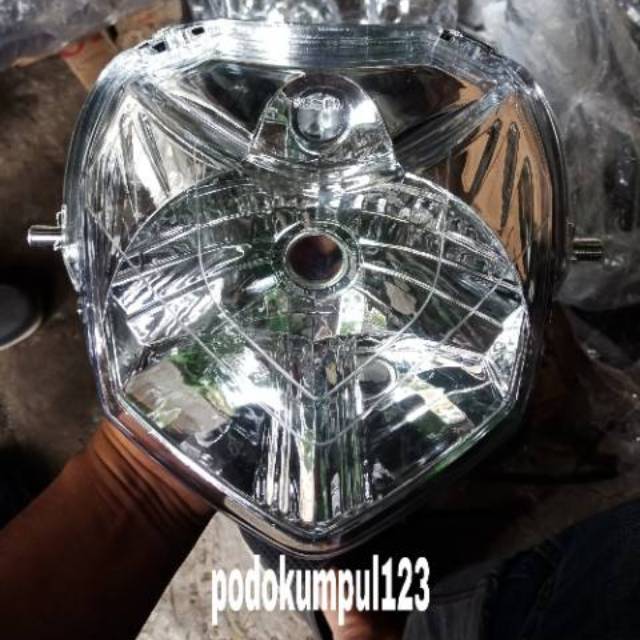 Lampu depan revo lama