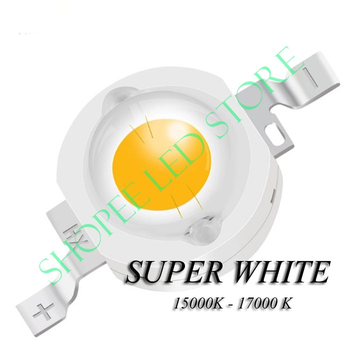 SALE... !! HPL LED 3 WATT SUPER 15000K COLD WHITE