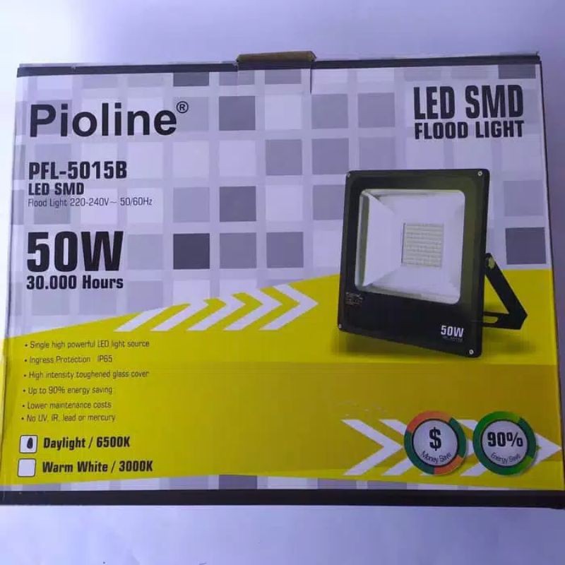 PIOLINE Lampu Sorot LED 10 20 30 50 watt / Lampu Tembak Floodlight Panggung / lampu Outdoor pioline