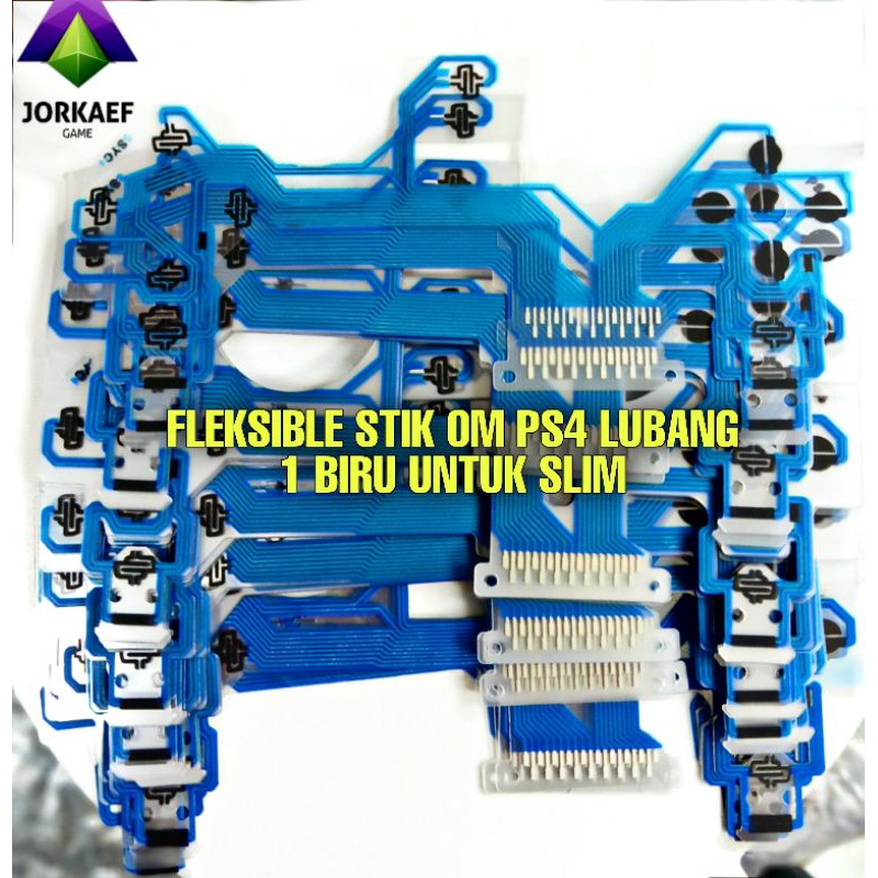 FLEXIBLE STIK OP PCB PS 4 LUBANG 1 BIRU UNTUK SLIM