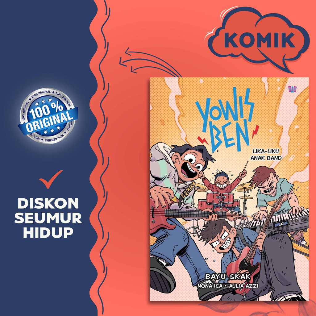 KOMIK YOWIS BEN (LIKA LIKU ANAK BAND) by BAYU SKAK