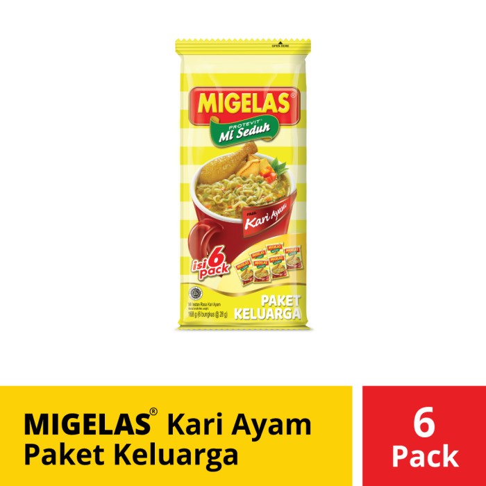 

cs2tur Migelas Kari Ayam Paket Keluarga 6 Sachets Ffa2D01A1