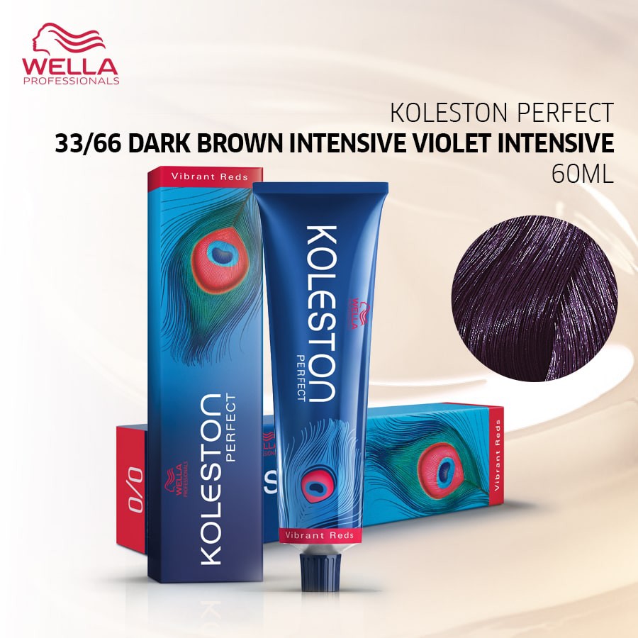 Wella Professionals Koleston Perfect 33/66 Dark Brown Intensive Violet Intensive 60 mL  / Pewarna