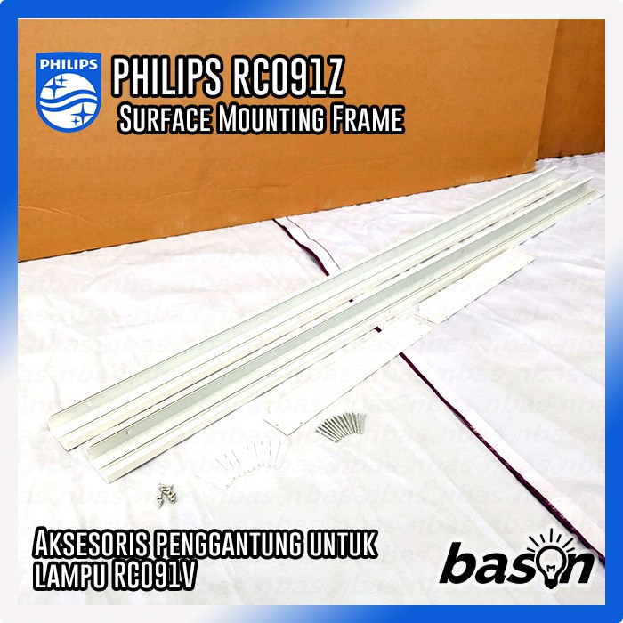 PHILIPS RC091Z SMB Surface Mounting Frame - Aksesoris Outbow Led Panel