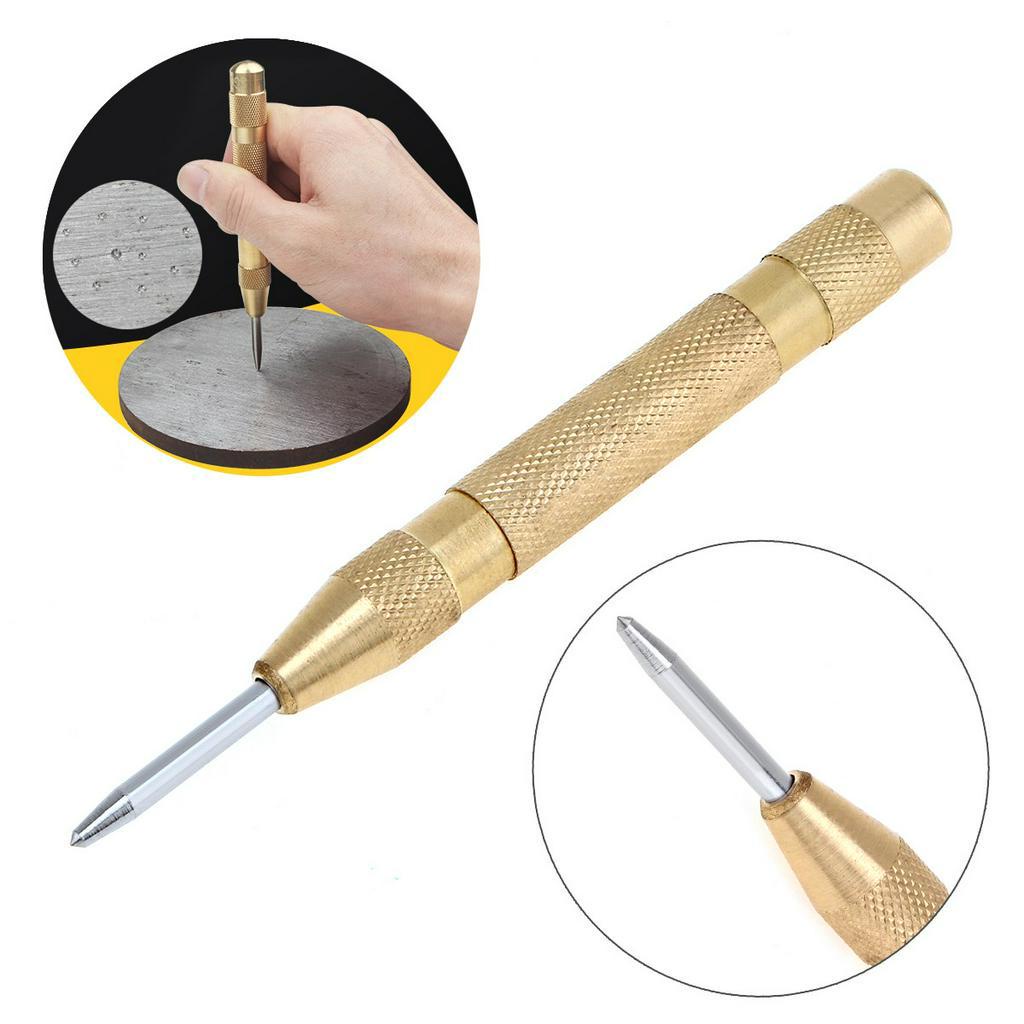 Pin Punch Penanda Lubang Tengah Bahan Hss &amp; Kuningan