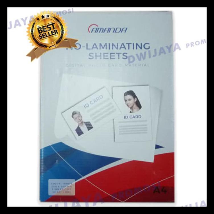 

Kertas Pvc Bahan Id Card Instan 50 Sheet Merk Amanda Produk Terbatas