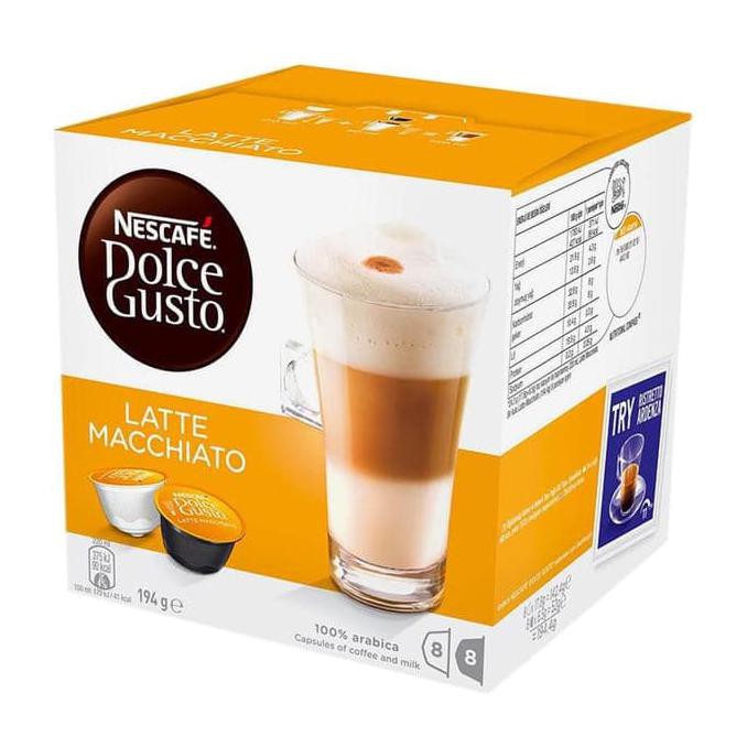 

DISKON! Nescafe Dolce Gusto Latte Macchiato Capsule