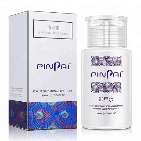 Pinpai Cleanser / Pinpai Remover 160ml / Nail Gel Polish Remover / Pure Aceton Menghapus Cat Kuku