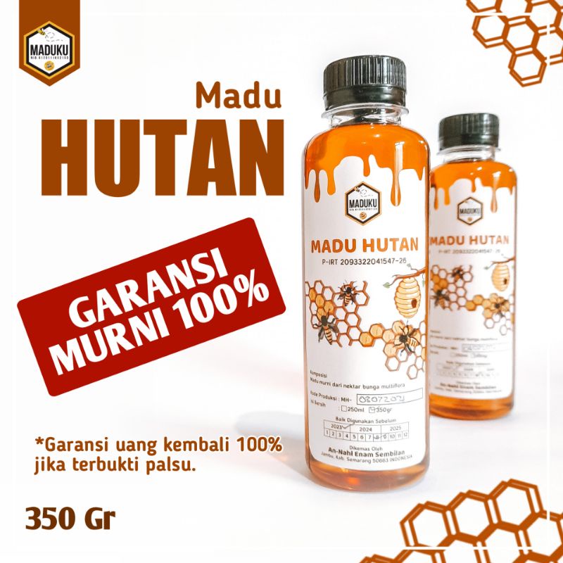 

Madu Hutan Murni 350gr Madu Multiflora 250ml Asli