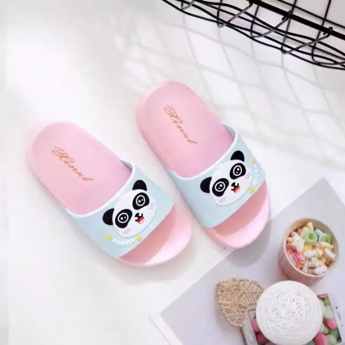 SANDAL HELLOPANDA Sandal anak selop karet lucu anak laki perempuan import