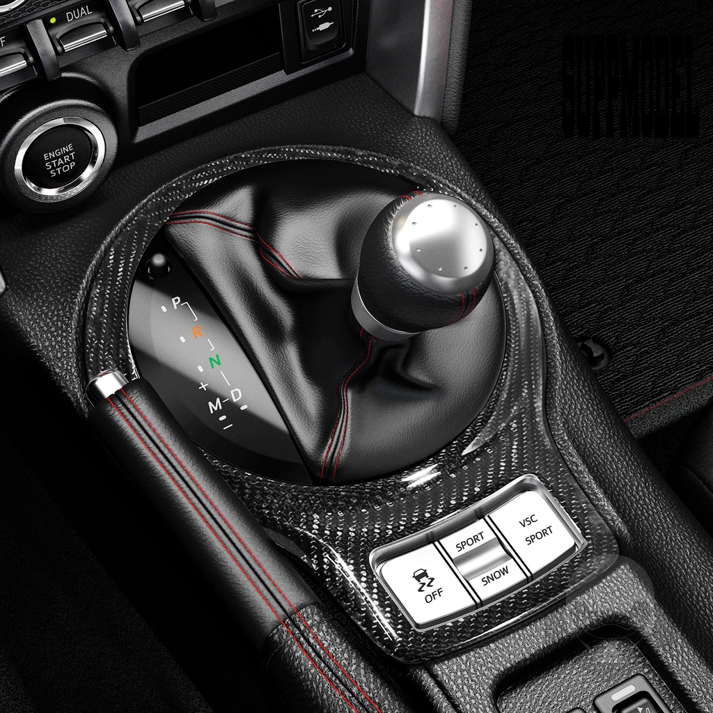 1 Set Stiker Dekorasi Stir Mobil Toyota GT86 Subaru BRZ