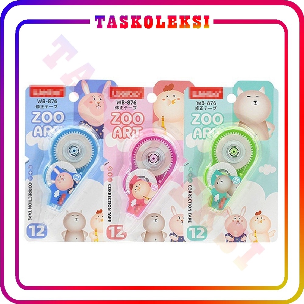 ☛TK☚ S002 Correction Tape Students Stationary School Supplies 12M Multiple Color