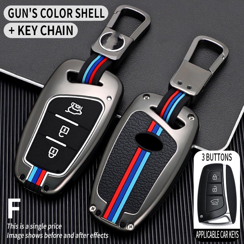 Casing Kunci Mobil Bahan Carbon fiber Untuk Hyundai Grand Santa Fe IX45 GENESIS EQUUS AZERA 2013 2014 2015 2016