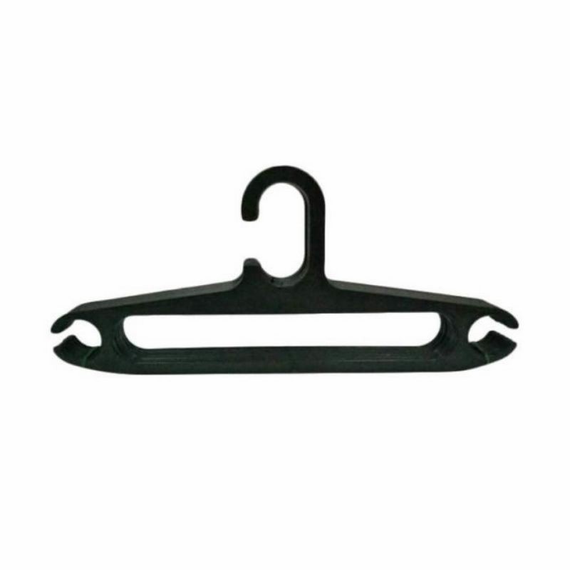 Hanger Baju 17" Bahan TEBAL Hanger Plastik Baju Gantungan Baju Hanger