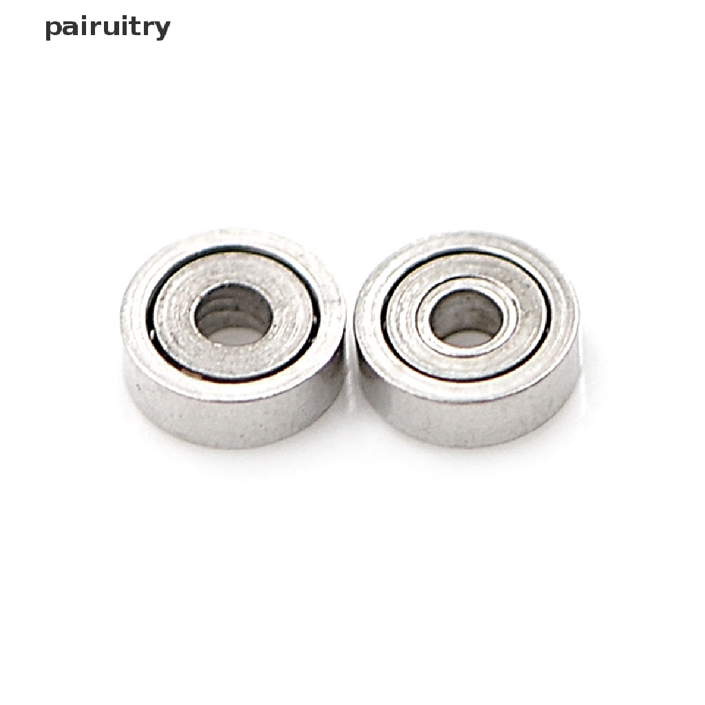 Prt 10pcs 681ZZ Miniatur Bola Bearing Metal Open Micro 1x3 X 1mm PRT