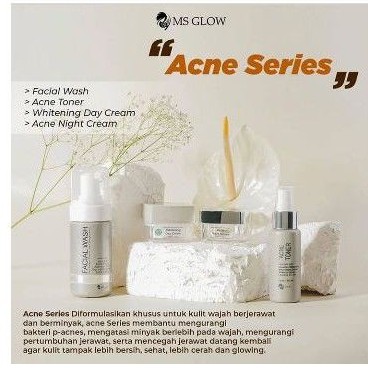 MS GLOW ACNE SERIES/SATU PAKET MS GLOW ACNE SERIES