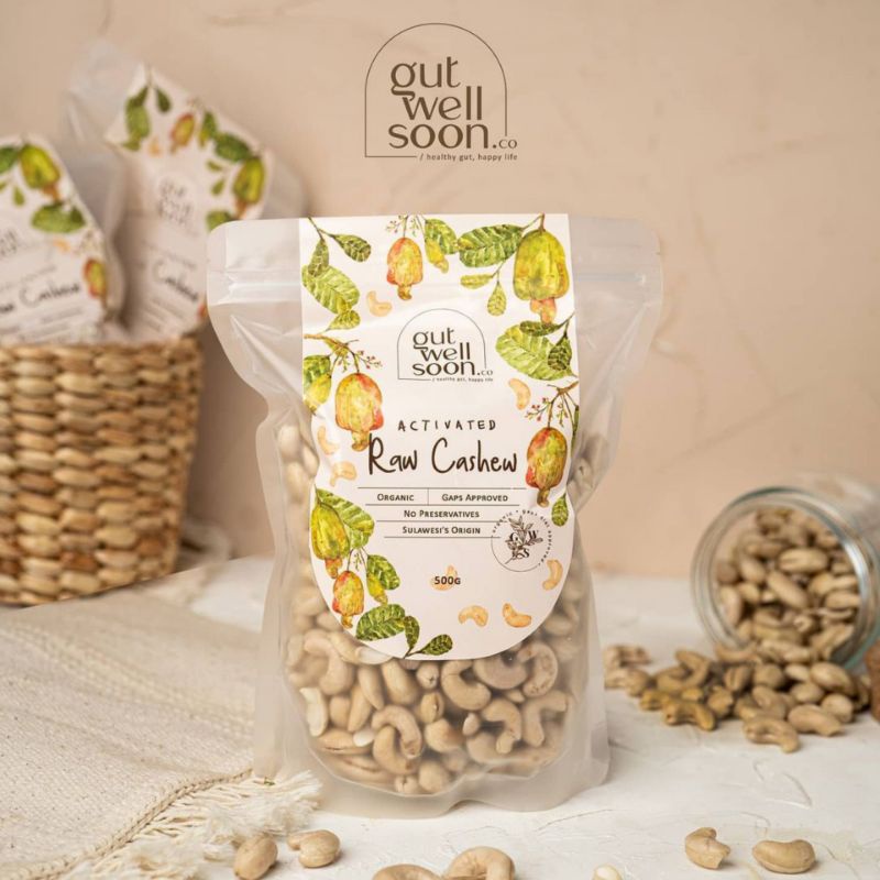 

ORGANIC ACTIVATED RAW CASHEW by Gut Well Soon | KACANG METE AKTIVASI