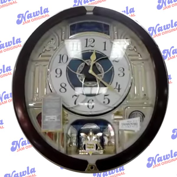 Seiko Wall Clock QXM901 Hi-Fi Melodies in Motion | Jam Dinding QXM901