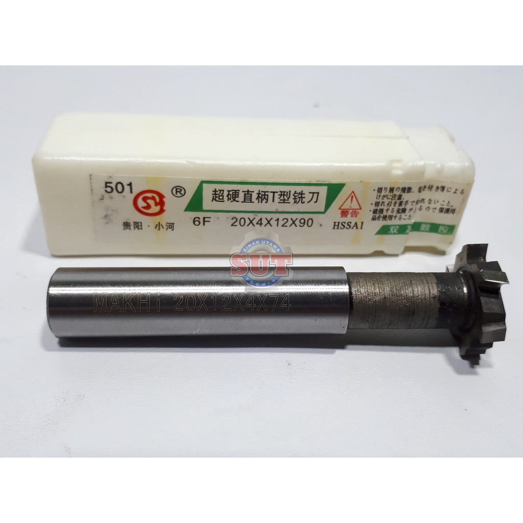 Tslot 20*4 HSS 6 Flute Cutter T 20mm T SLOT