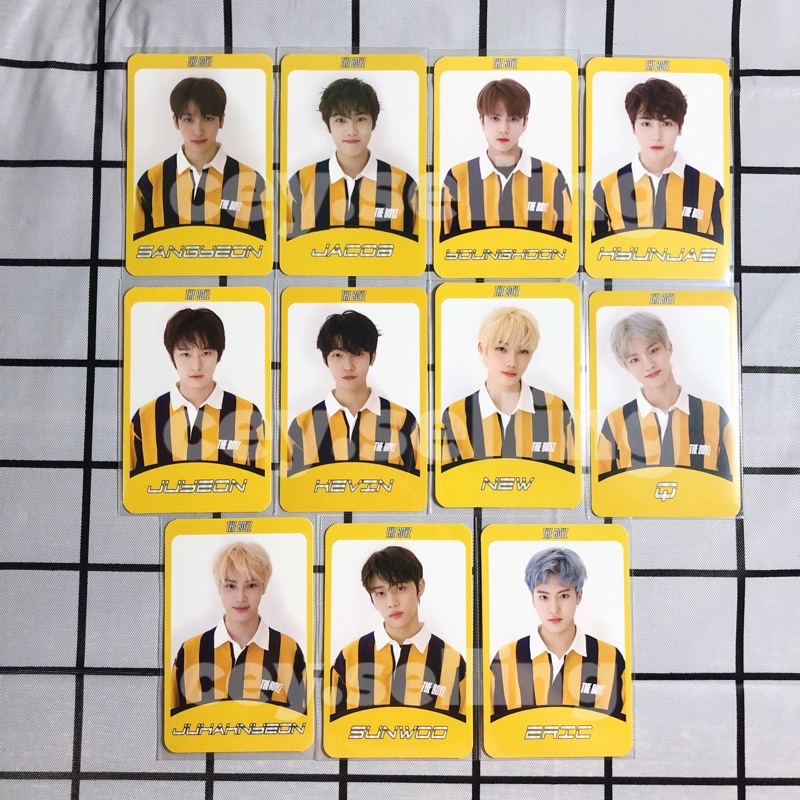 [BACA DESKRIPSI] PHOTOCARD OFFICIAL ALBUM SPECIAL GIDDY UP SGU THE BOYZ