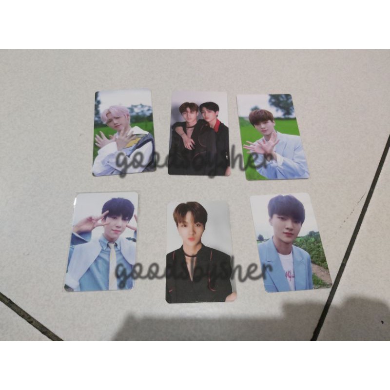 PHOTOCARD X1 JUNHO EUNSANG MINHEE BROADCAST DRIPPIN CRAVITY