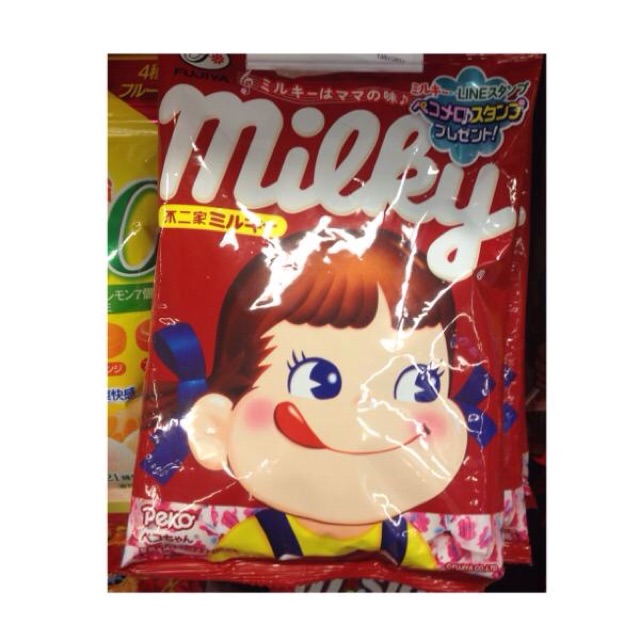 permen fujiya peko milky candy 120g