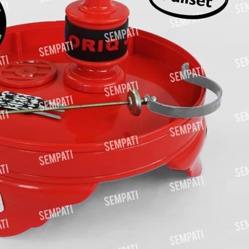 TEBOK PVC ORIQ JAYA FULLSET PION GANTUNGAN SANGKAR BURUNG LOVEBIRD TBO - Hijau