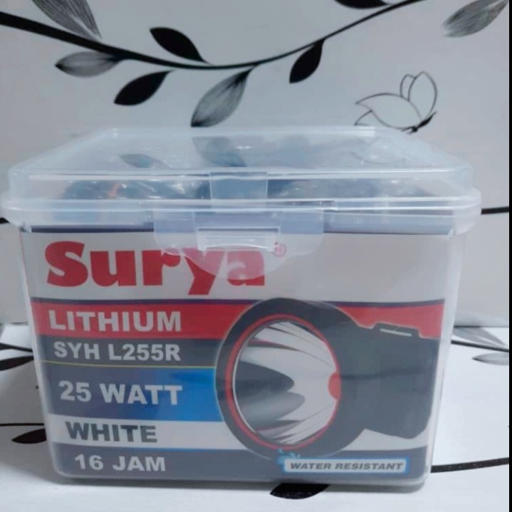 New Promo!!! Senter Kepala Selam 25 Watt Syh L-255r LED Cahaya Putih Dan Kuning Super Terang Berkualitas