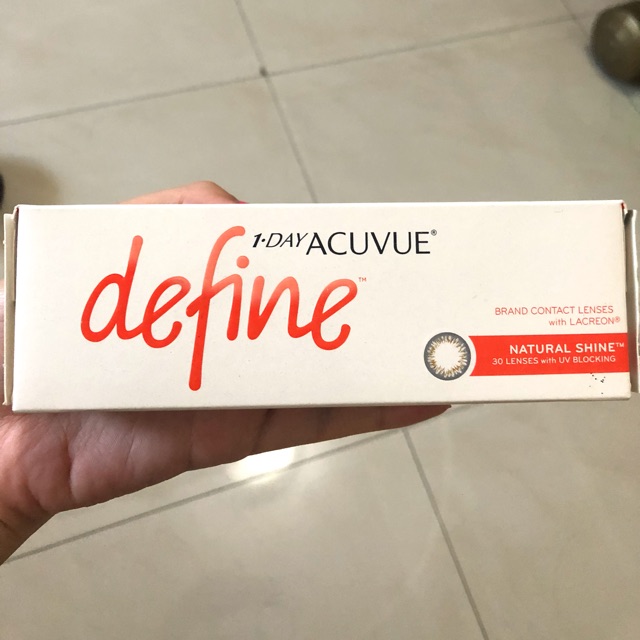Acuvue Define Natural Shine - 0.75