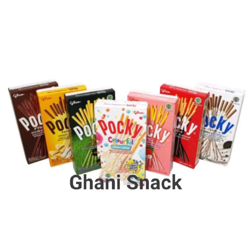 

Glico Pocky Regular - Biskuit Stik Salut Coklat