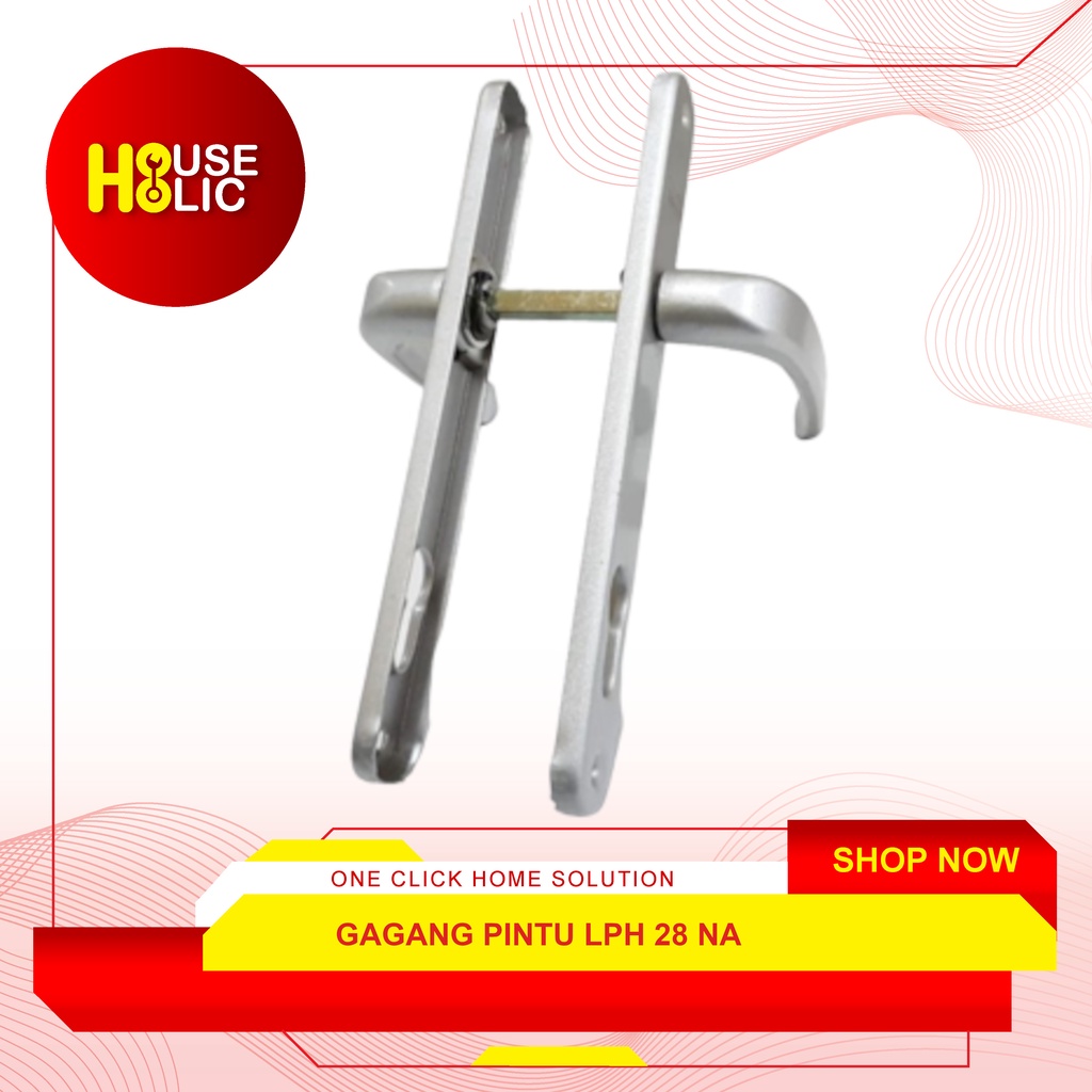 Handle Pintu Plate LHP ALM 28 NA / Gagang Pintu / Tarikan Pintu Rumah