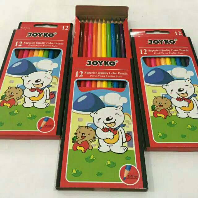 

PENSIL JOYKO 12 WARNA