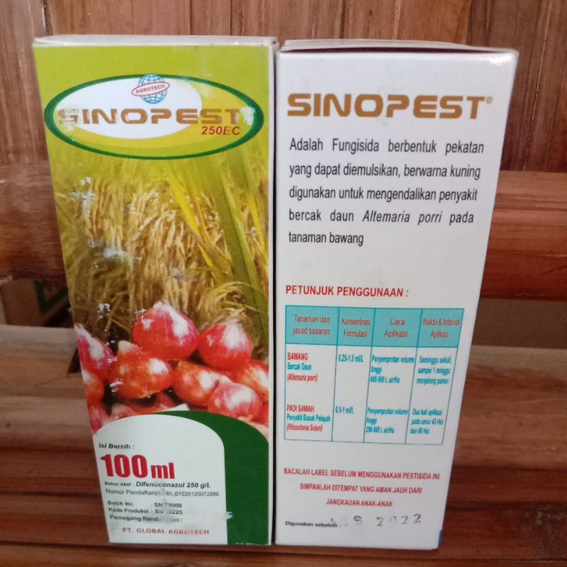 fungisida sinopest 250 ec kemasan 100 ml