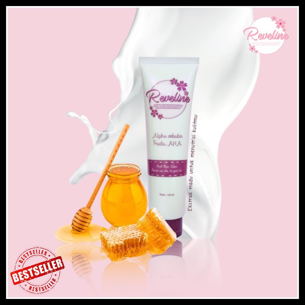 Reveline Night Body Serum / Body Lotion Malam Reveline