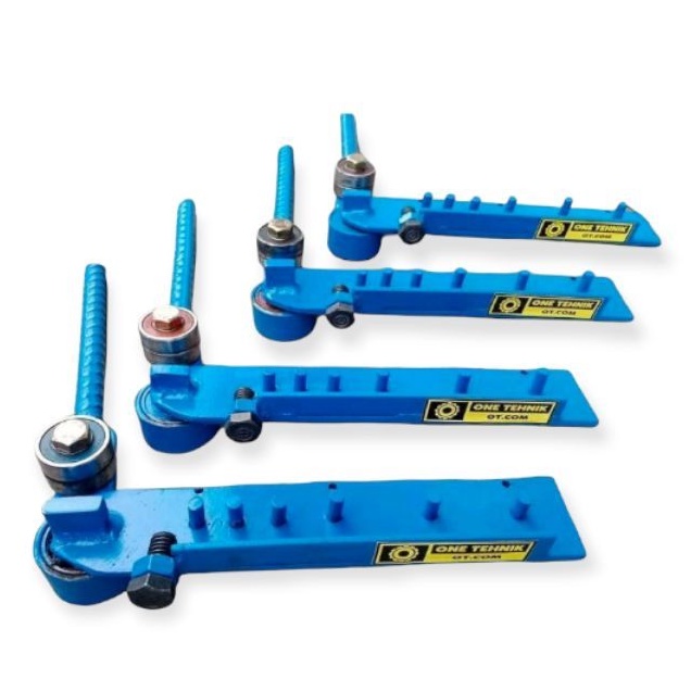 Manual Stand Iron Banding Bending Alat Penekuk Besi Begel Nako Beton Plat Strip 3