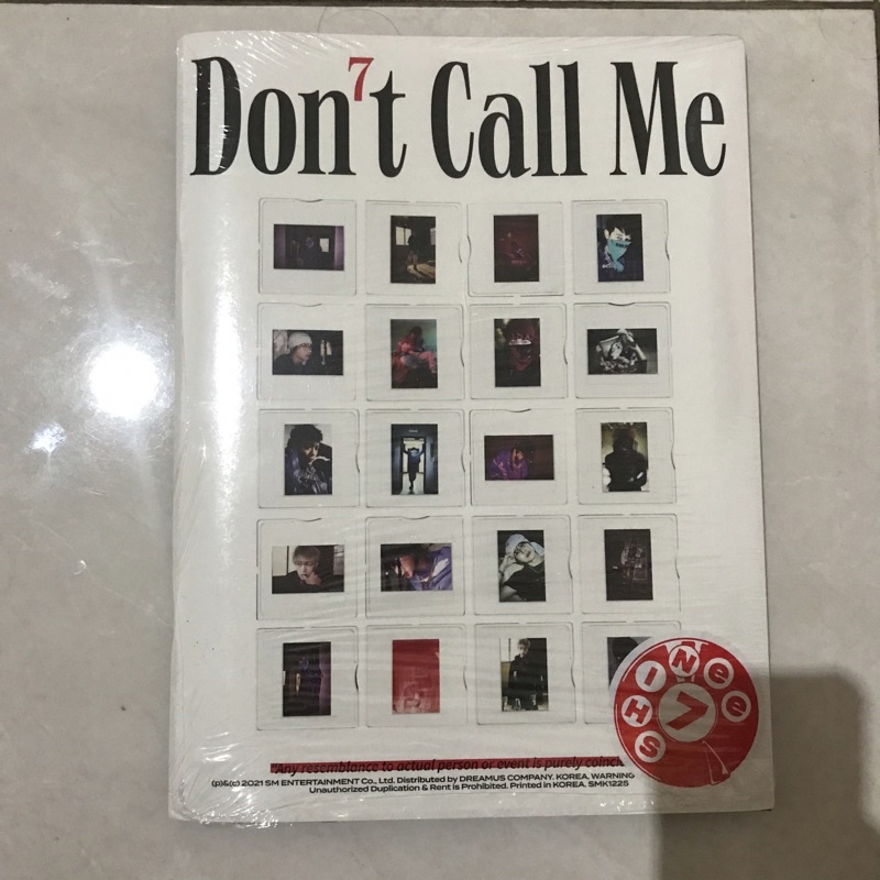 album only dont call me SHINee