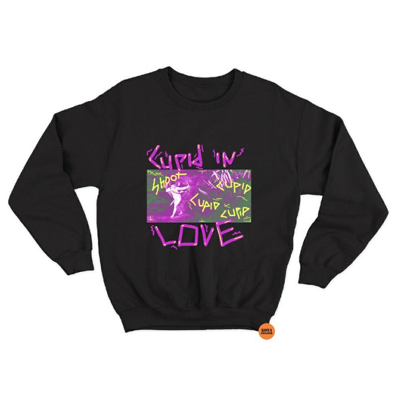 Sweater Crewneck basic (Cupid in love)