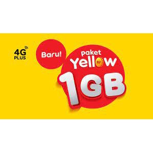 Paket data IM3 Yellow 1GB / 3 Hari