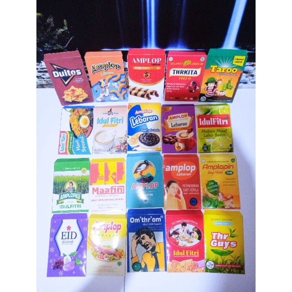 

Amplop Lebaran/THR Custome Nama/Tulisan