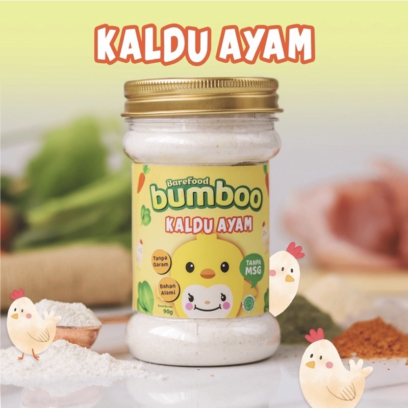 Barefood Bumboo Kaldu Asli Anak MPASI No MSG Tanpa Gula &amp; Garam 90g