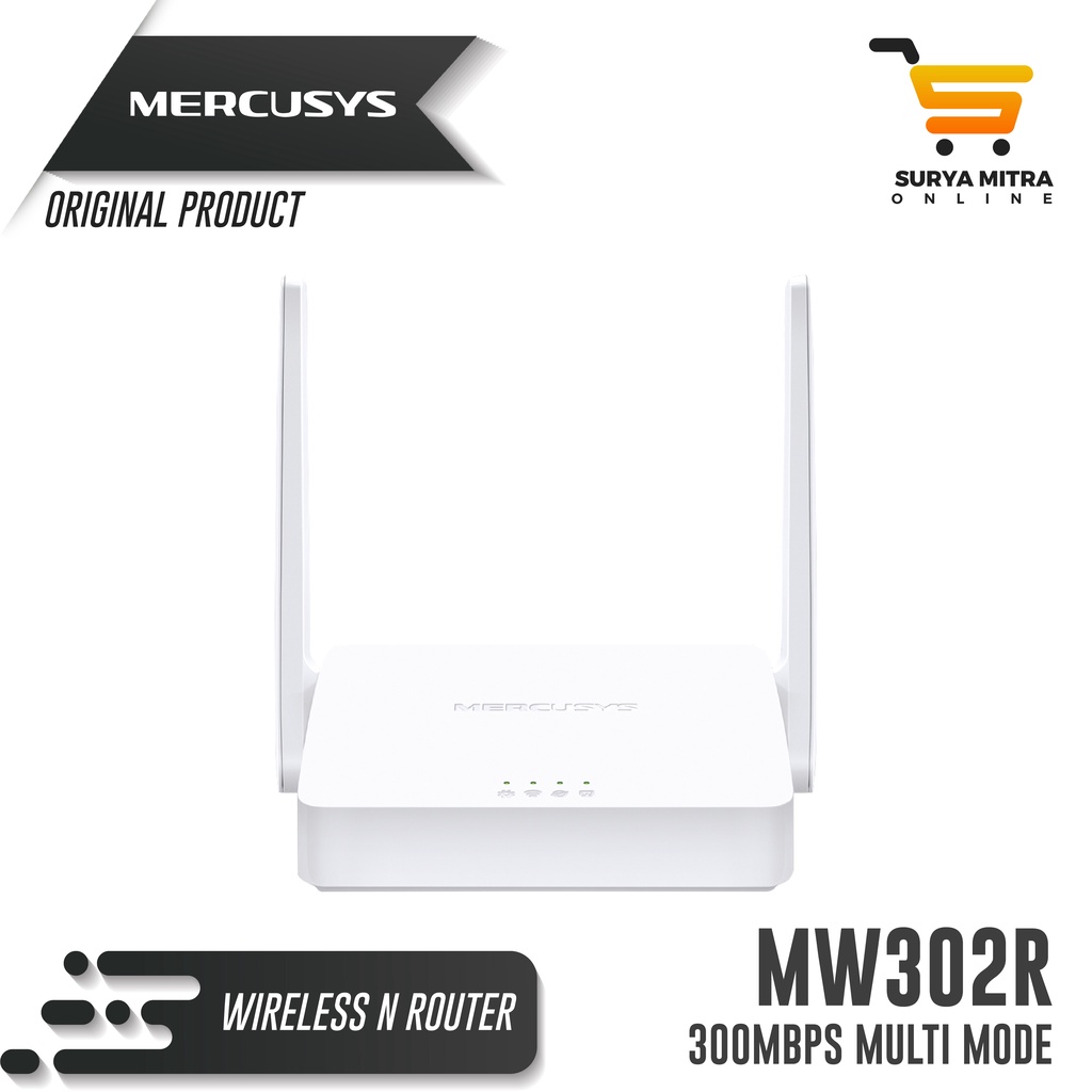 Mercusys MW302R Router WiFi 300Mbps Multi-Mode Wireless N Router