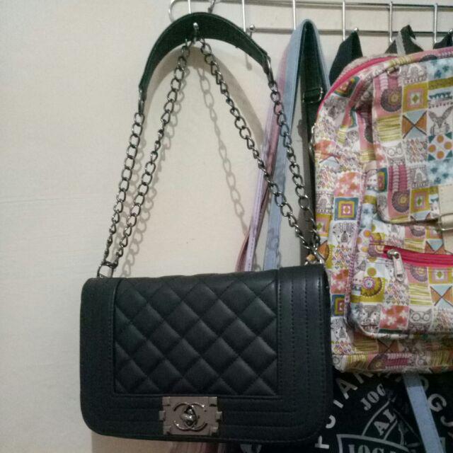 Tas Selempang Wanita Whoopees Sling Shoulder Hand Tote Bag Slempang To