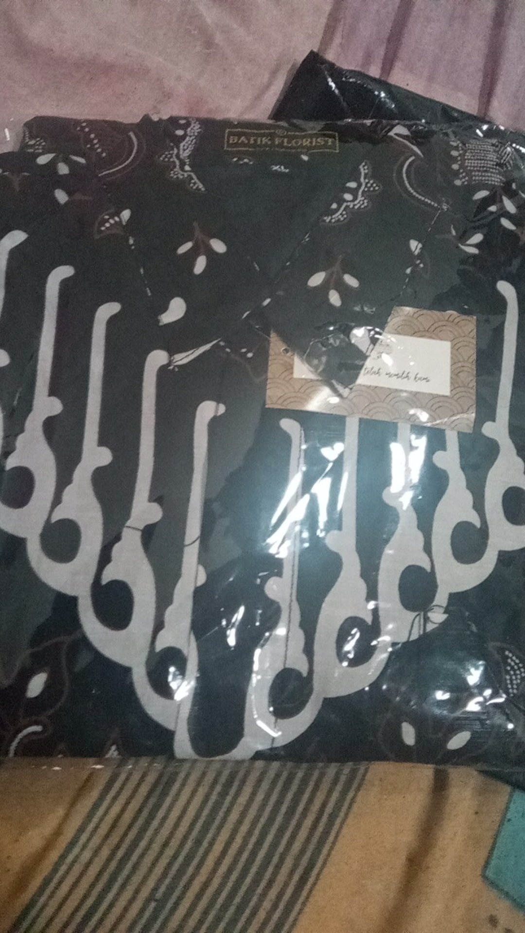 Parang Cendono Sogan Kemeja Batik Pria Slimfit Katun Primisima Full Furing