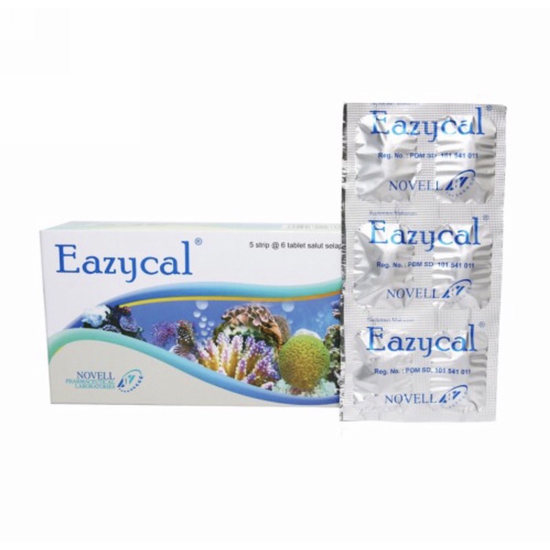 Eazycal box 30 tablet ( suplemen kesehatan tulang )