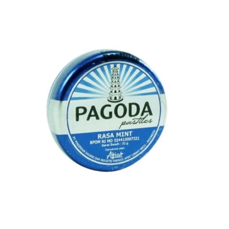 

Pagoda pastiles 20gr mint