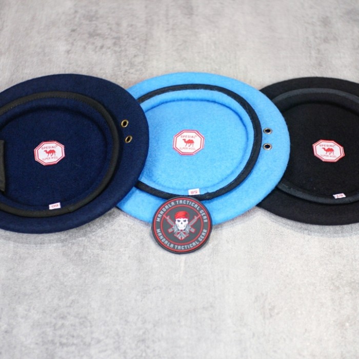 BARET POLRI / BARET SABHARA / BARET BRIMOB / BARET PROVOST CAMEL