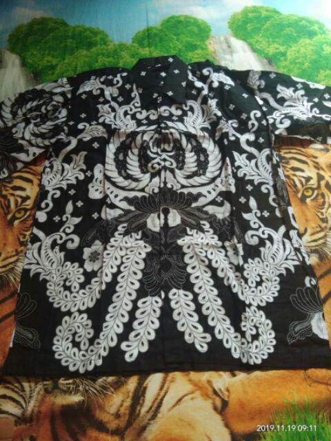 Sarimbit Gamis Batik Kembang Gurita Simple