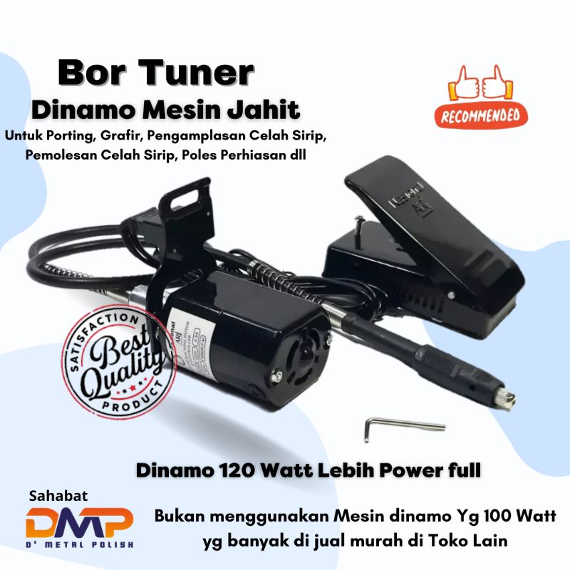 Bor Tuner Dinamo Mesin Jahit